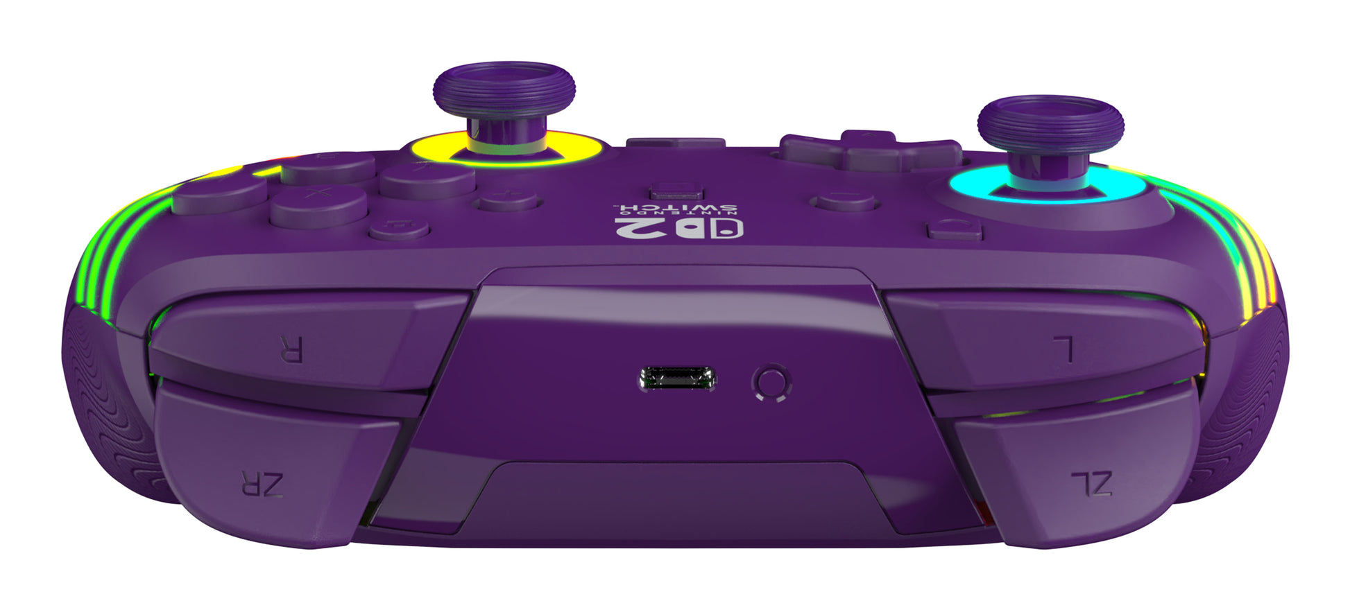 Turtle Beach Afterglow Wave – Gamepad – Bluetooth/USB, RGB, 20 h – für Nintendo Switch, Violett