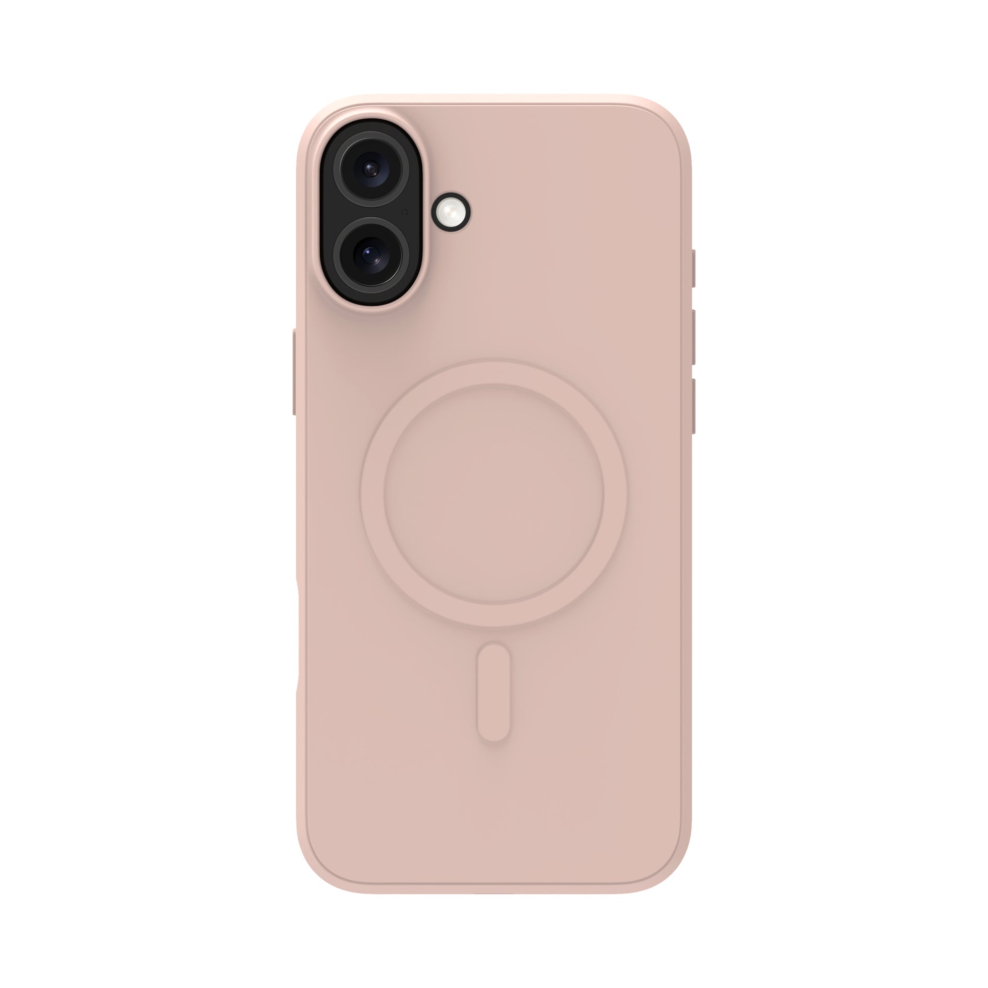 dbramante1928 Greenland Pro MS Backcover – für Apple iPhone 16 Plus, Recycling-Kunststoff, Pink Sand