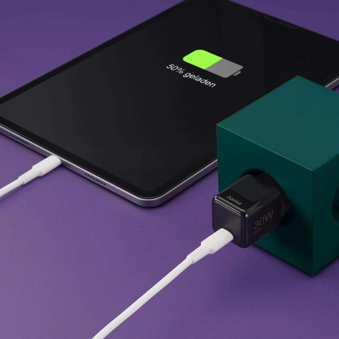 Hama Ladegerät – 30 W, 1× USB-C, PD, QC