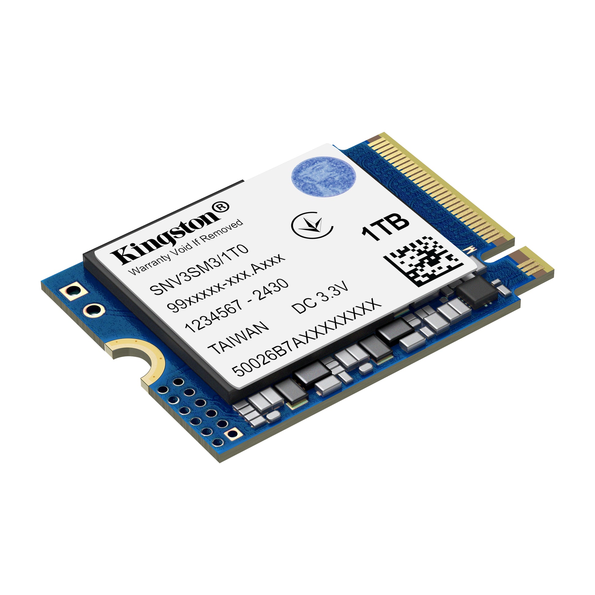 Kingston 1000GB NV3 M.2 – M.2 2230, Schreibgeschwindigkeit 4'000 MB/s