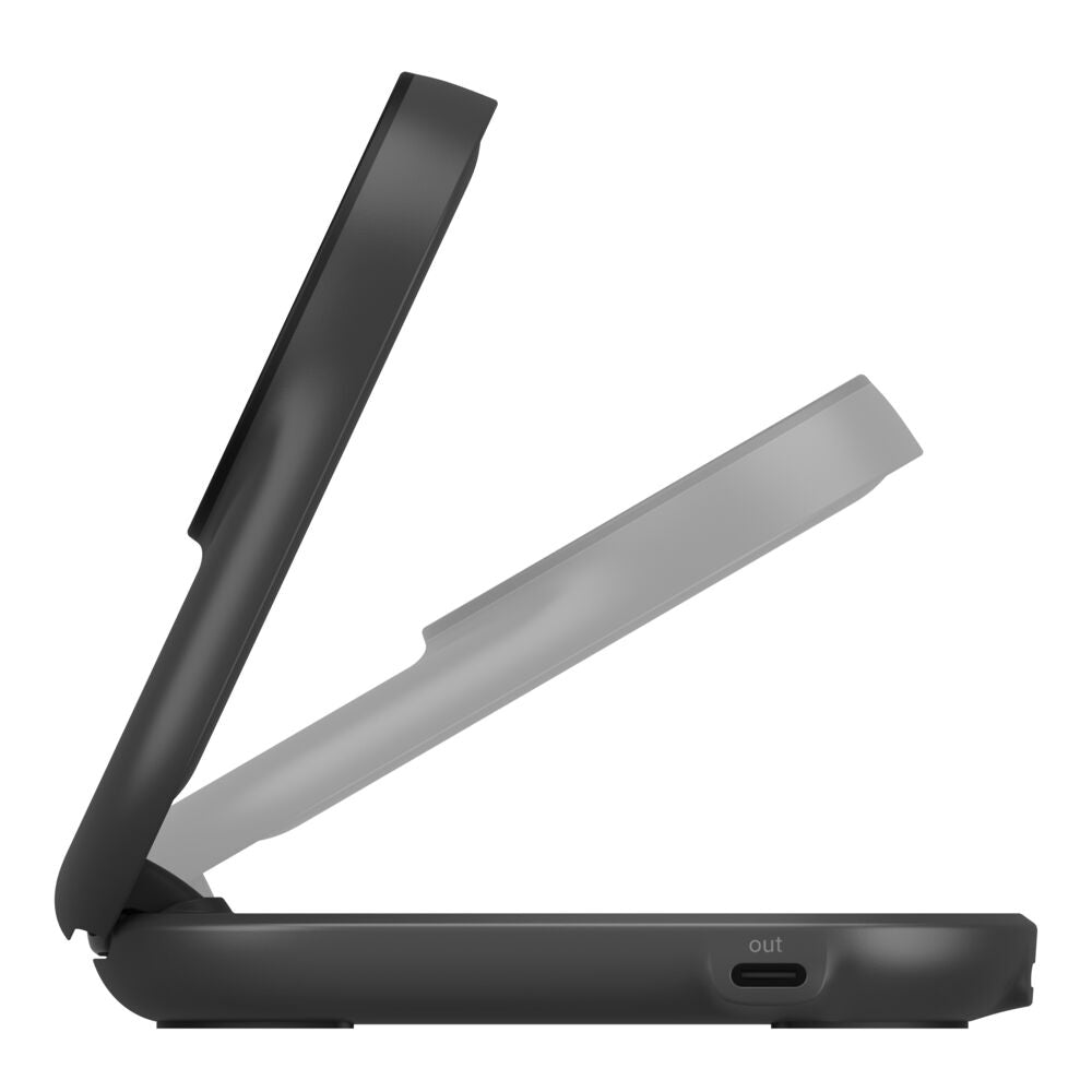 Belkin ULTRACHARGE Ladestation – 25 W, Qi, magnetisch, 2-in-1, klappbar