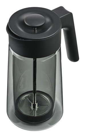 Jacob Jensen – French Press 800 ml, Glas (Borosilikat)/Polypropylen (PP)/Edelstahl, schwarz
