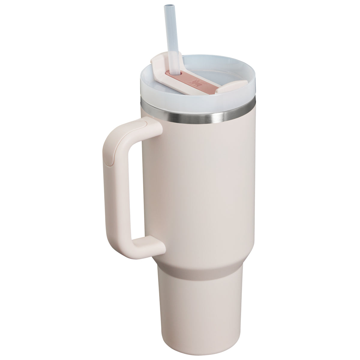Stanley Quencher FlowState Thermobecher 1,2 l – doppelwandig 7 h heiss/11 h kalt, Edelstahl, Hellrosa