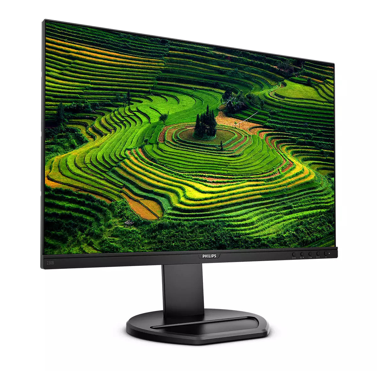 Philips 230B8QJEB – Monitor, 22,5", 250 cd/m², Integrierte Lautsprecher, Adaptive Sync, VESA 100 × 100, Schwarz