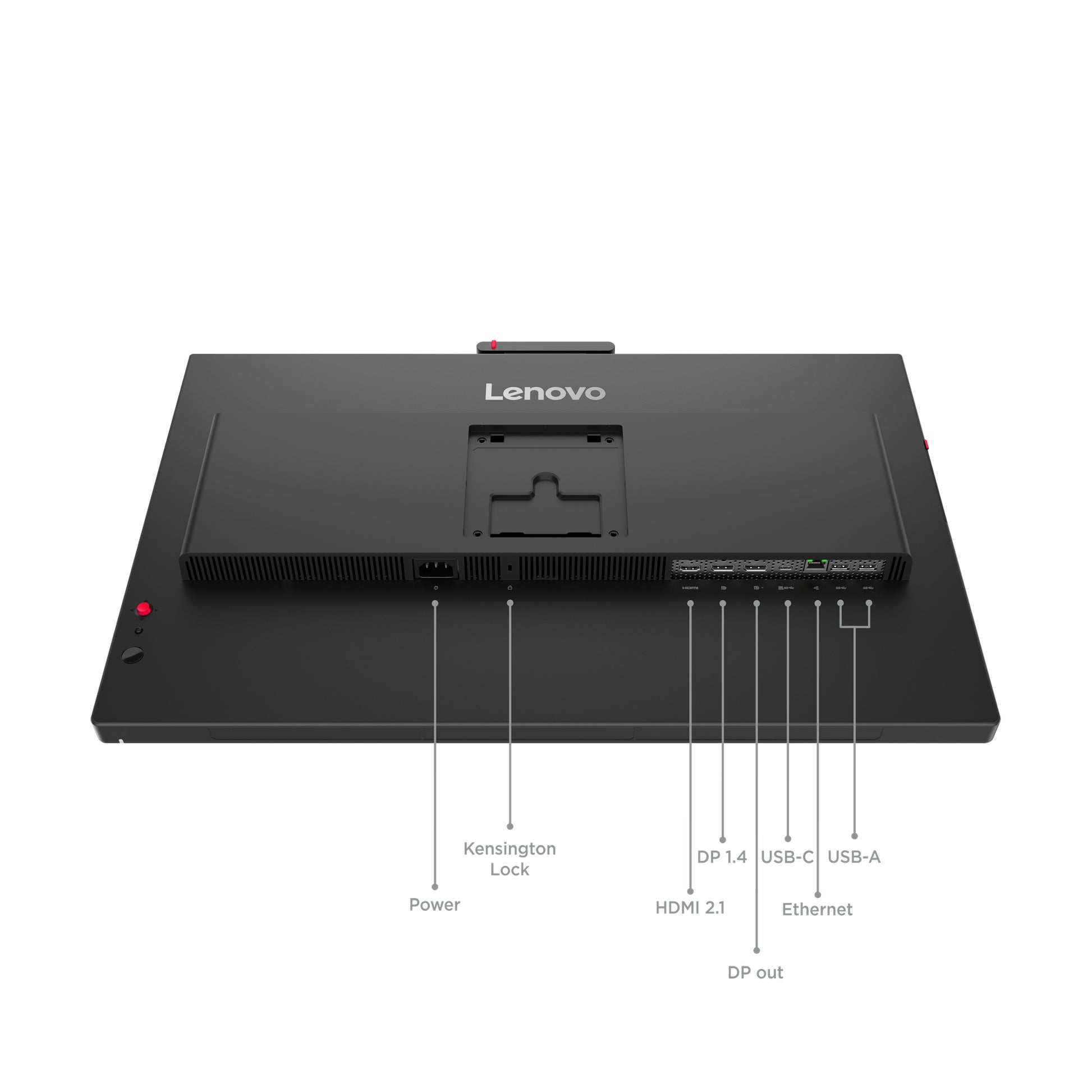Lenovo ThinkVision T24-4v – 23,8", 1920 × 1080 (Full HD), IPS, 120 Hz, Webcam