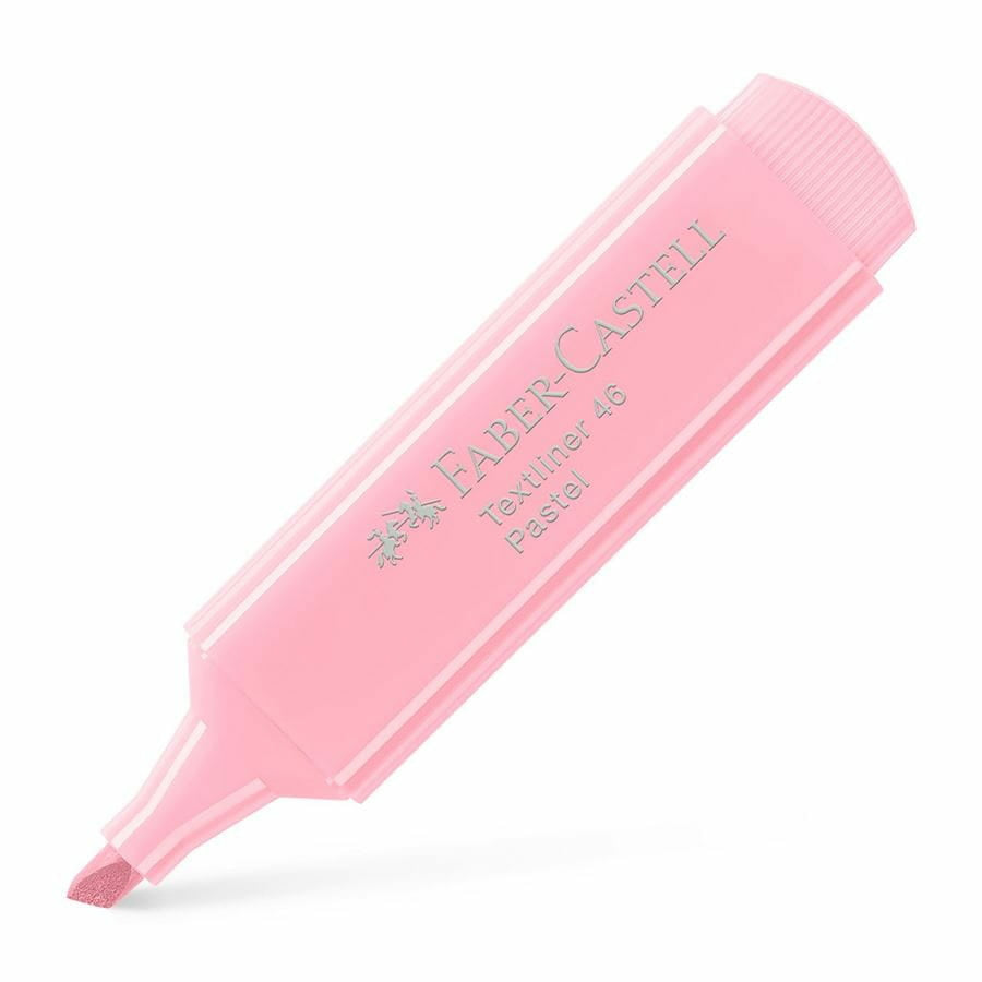 Faber-Castell Textmarker – Pink, Keilspitze 1–5 mm