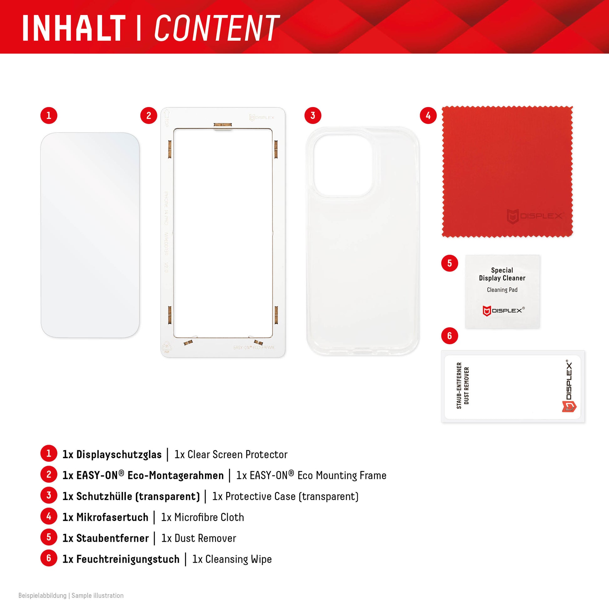 EVI Cover – iPhone 15 Pro, Transparent