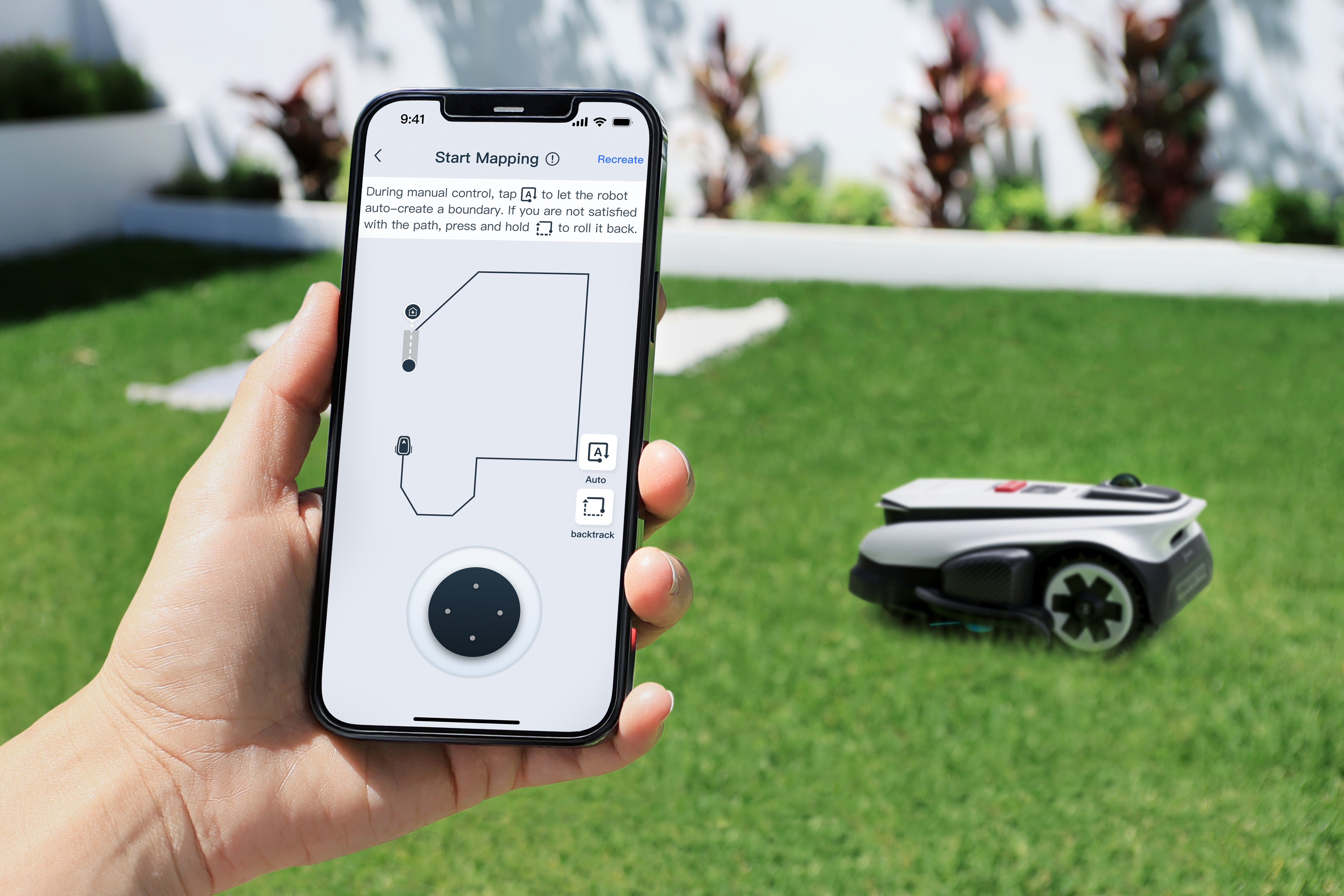 Ecovacs GOAT A1600 LiDAR Pro – Mähroboter – 1'600 m², Schnittbreite 30 cm, LiDAR-Navigation