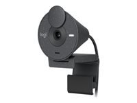 Logitech Brio 305 – Webcam – Full HD 1080p, bis zu 30 fps, USB-C, Autofokus, Schwarz