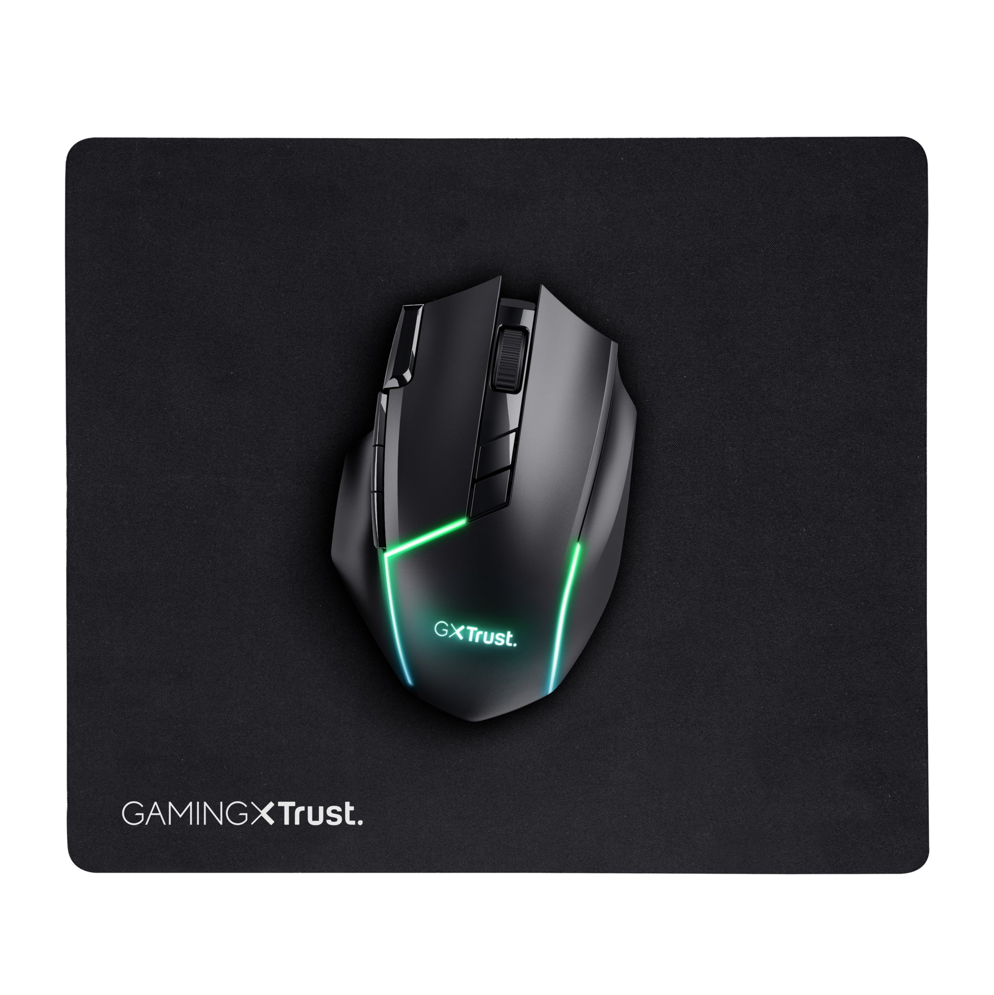 Trust GXT 754 L – Gaming-Mauspad – 320 × 270 mm, Schwarz, Anti-Rutsch-Basis