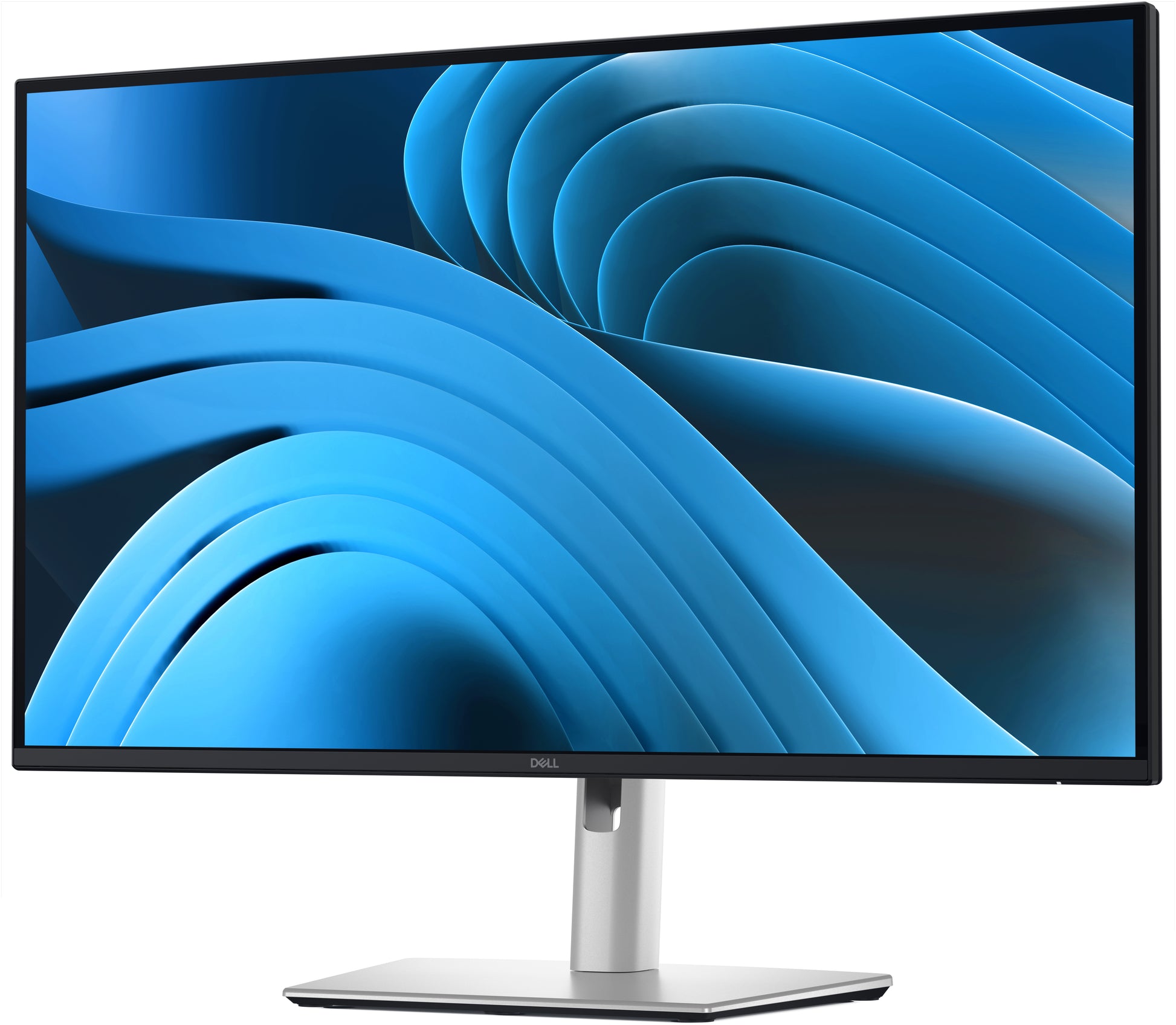 Dell P2725Qe – Monitor, 27" 4K UHD (3840 × 2160), LCD, Schwarz/Silber