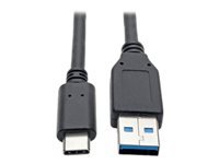 Tripp Lite USB-C auf USB-A Kabel – USB 3.2 Gen 1 (5 Gbit/s) – 1,83 m – Schwarz