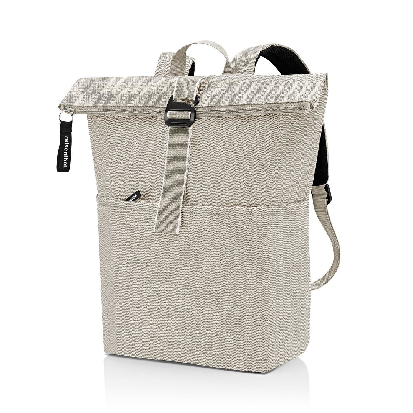 Reisenthel Freizeit-Rucksack – 22 l, recyceltes Material, Herringbone Sand