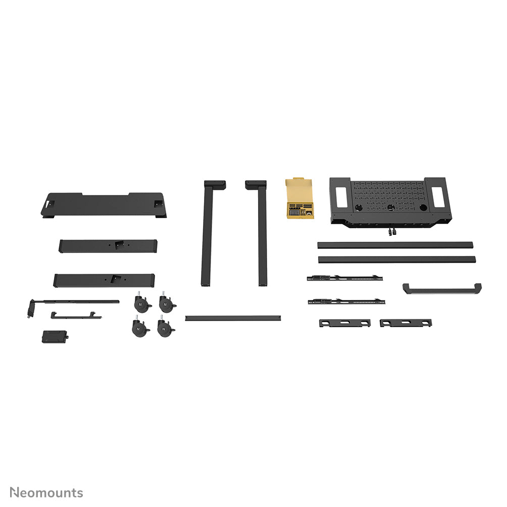 Neomounts FL55-975BL1 – Motorisierter Trolley für 75–115″, VESA 200×200–1200×600, bis 160 kg, schwarz