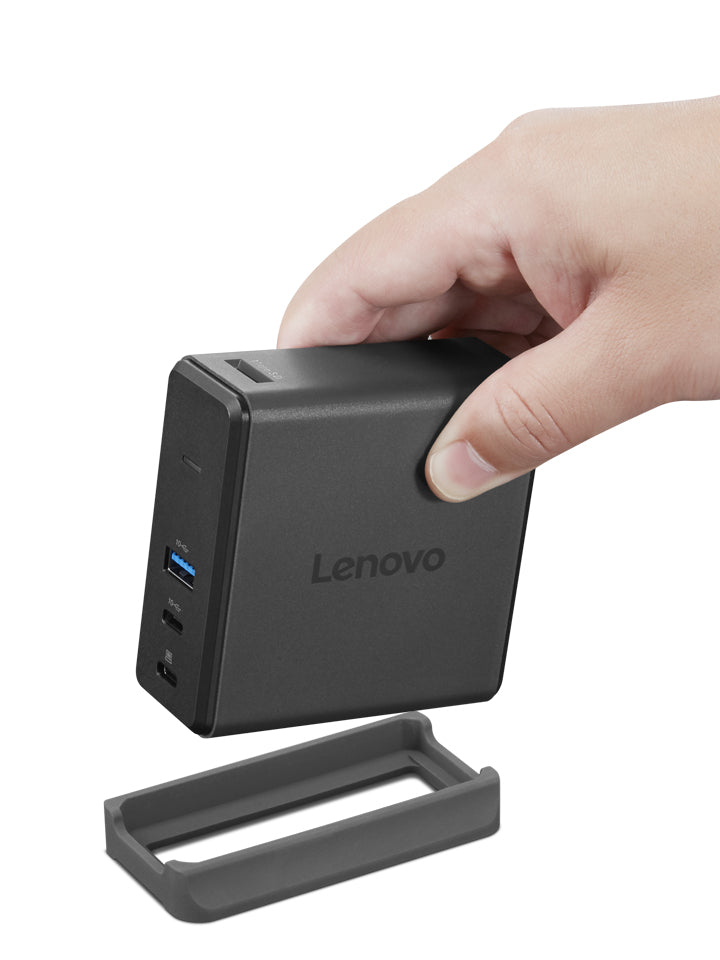 Lenovo Dockingstation – USB-C, 1× HDMI, 1× USB-A, 2× USB-C, 60 W PD, microSD