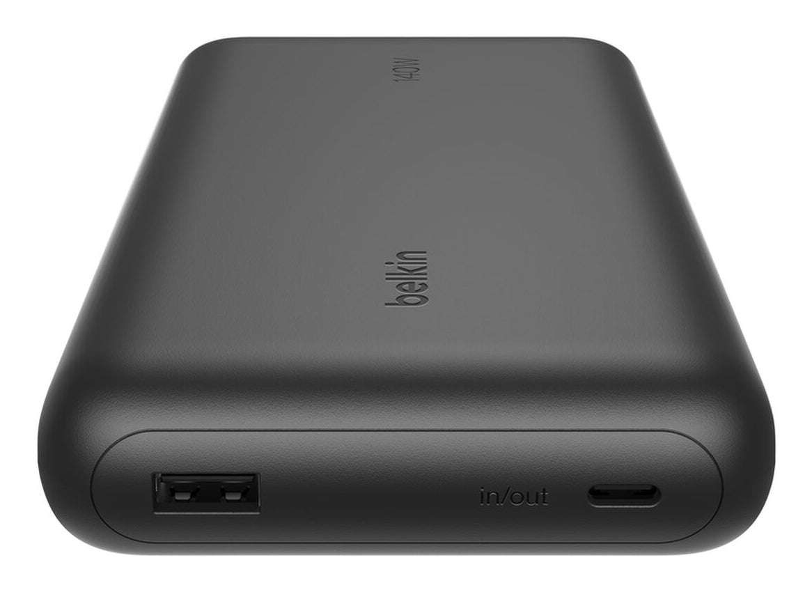Belkin BOOSTCHARGE Powerbank 25'000 mAh – 158 W PD, 2× USB-C, 1× USB-A, schwarz