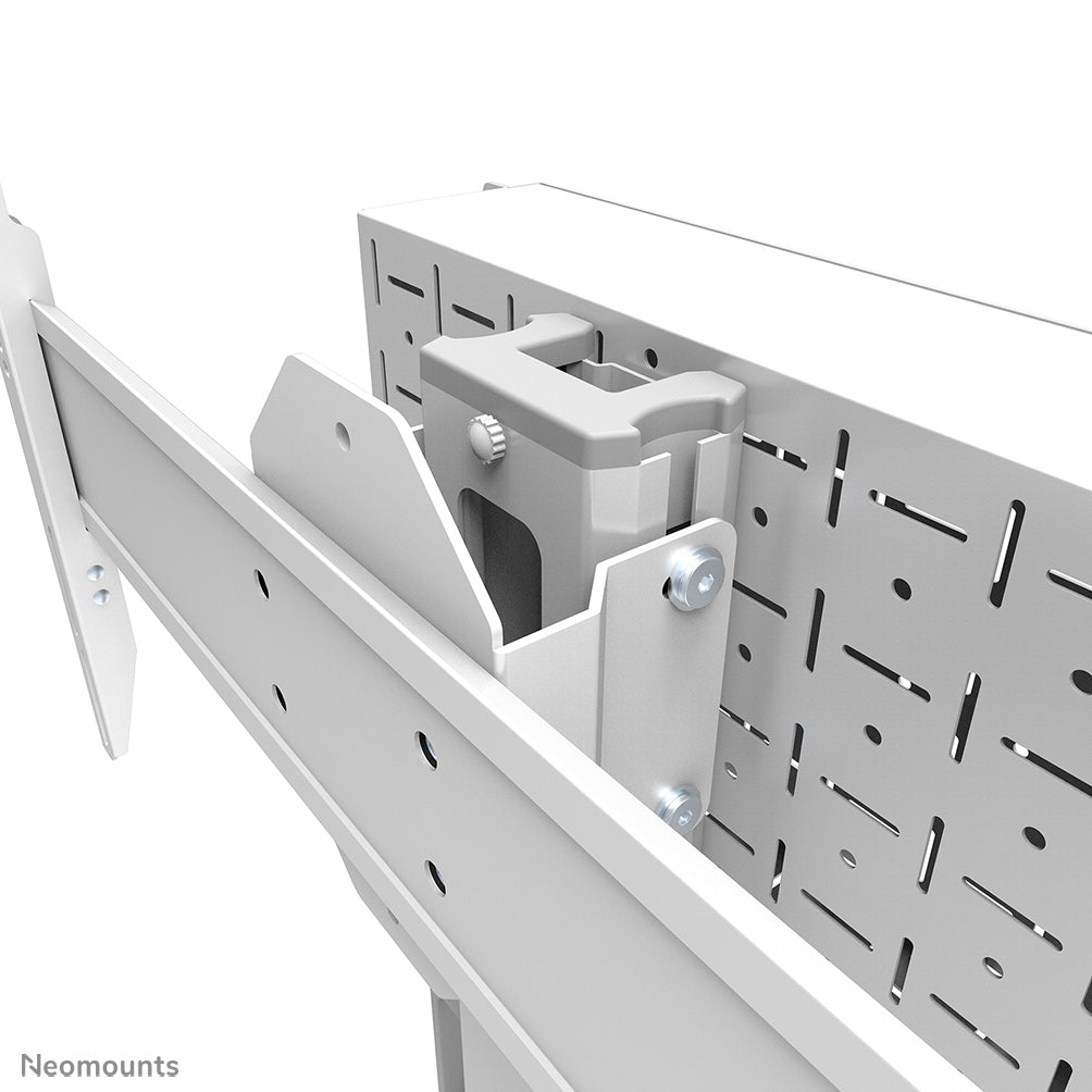 Neomounts Prospektständer FL50S-825WH1 – für VESA 200×200 mm, höhenverstellbar, schwenkbar