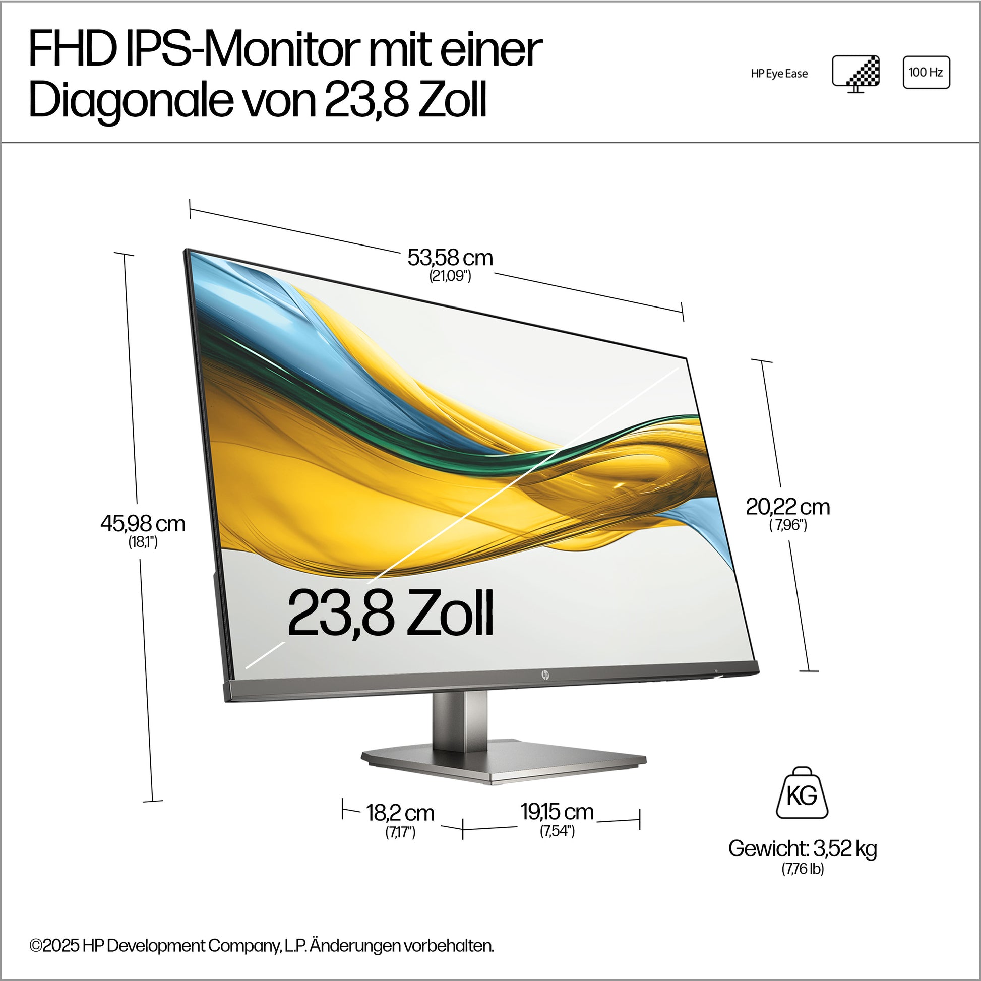 HP 524da – Monitor, LED