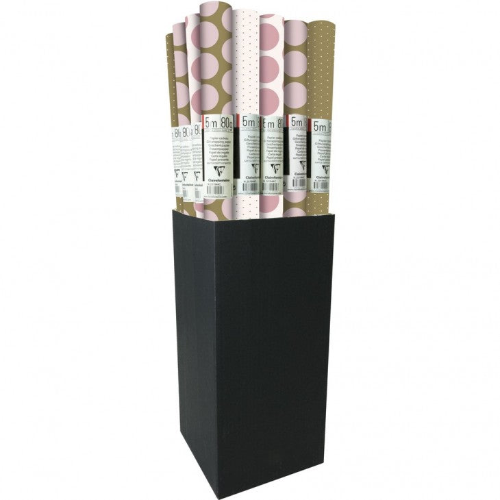 Clairefontaine Geschenkpapier Excellia Rosé – 70 cm × 5 m – 80 g/m² – 1 Stk.