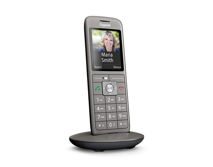 Gigaset CL660 HX – DECT-Telefon mit Basis, 2,4", freisprechen, anthrazit