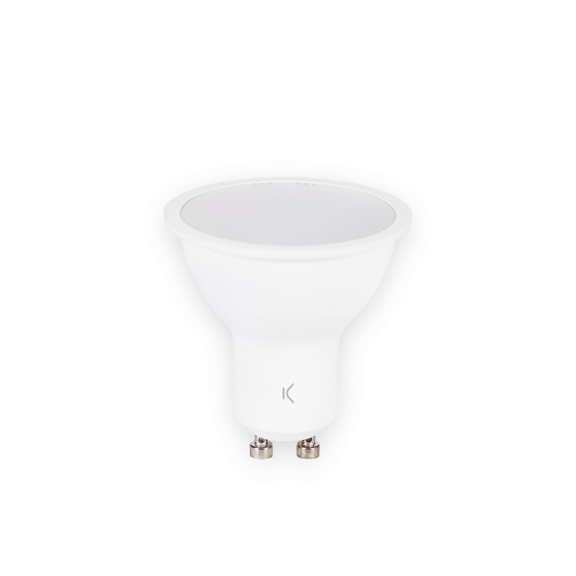 KSIX Leuchtmittel (Smart) – 2er Pack GU10, 400 lm, 5,5 W, RGBIC, 3000–6500 K, BT, für Alexa/HomeKit, weiss