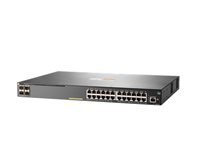 HPE Aruba Networking 2930F – Managed Switch – 24×GbE, 4×SFP+, L3, PoE+ 370 W, 1U