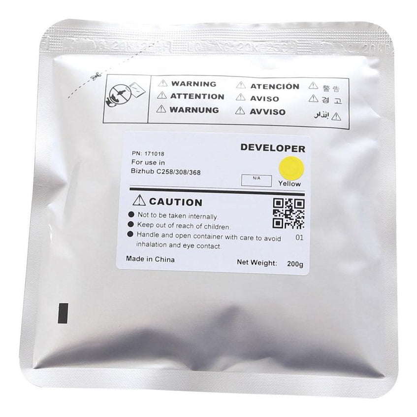 CoreParts Entwicklereinheit Gelb MSP171018 – für Konica Minolta Bizhub C258/C308/C368 und andere