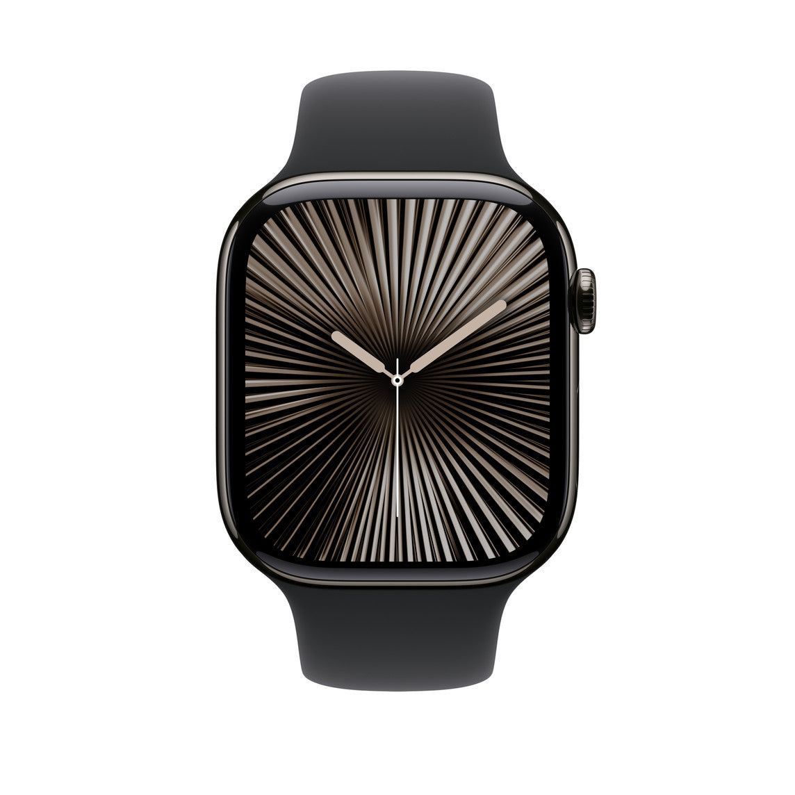 Apple Sportarmband – Armband – für Apple Watch 46 mm, Schwarz, XL, Polymer