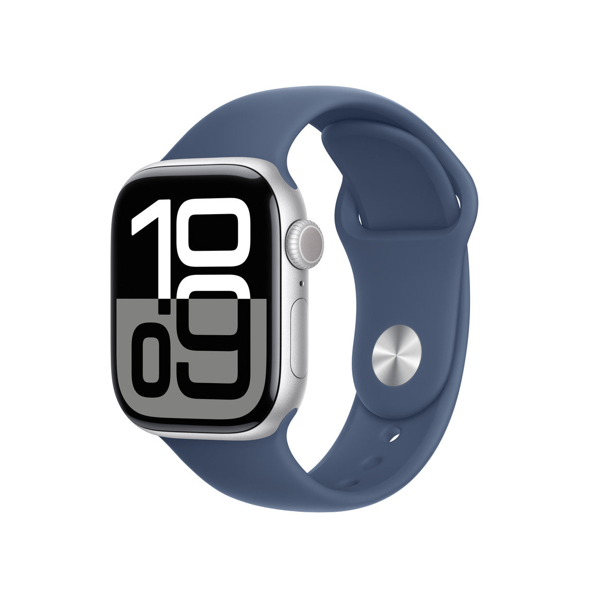 Apple Denim Sport Band – Armband – für Apple Watch 42 mm, Blau, Grösse S/M, Polymer (recycelt)
