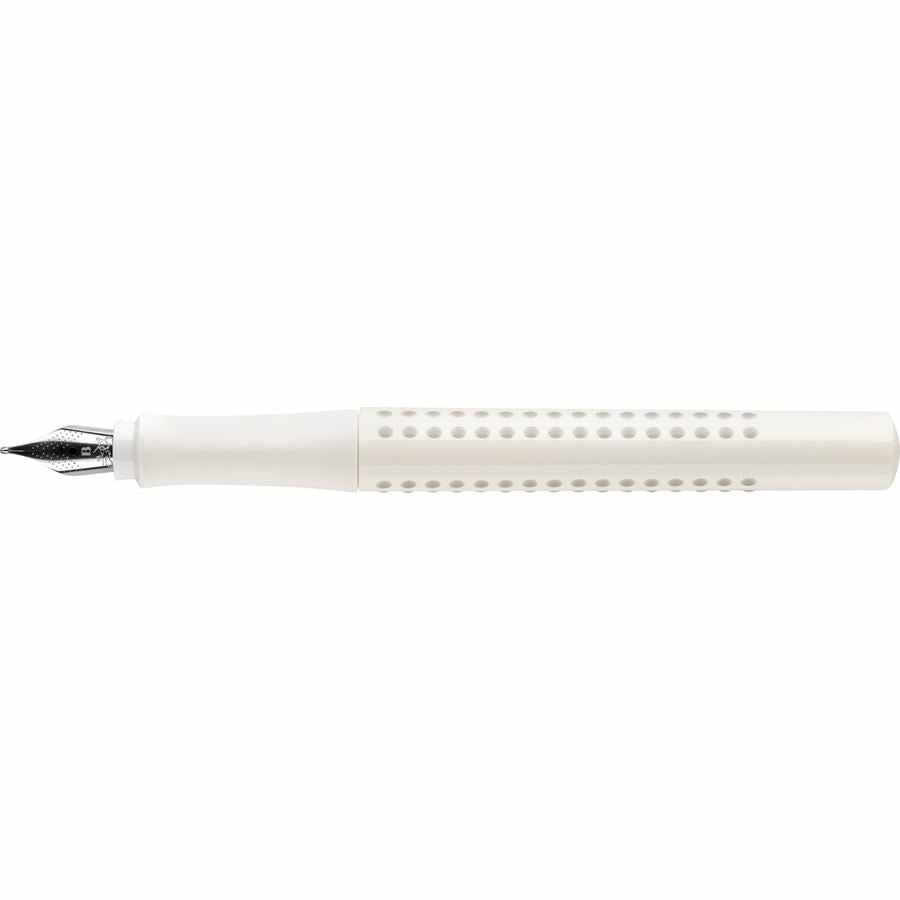 Faber-Castell Grip 2010 Coconut Milk – Füllfederhalter – Weiss – Edelstahl