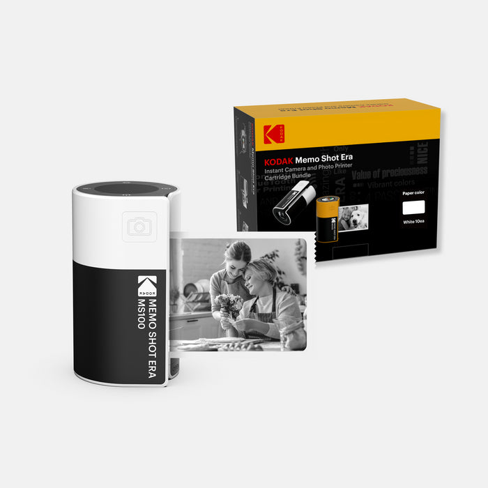 Kodak Memo Shot ERA MS100 Yellow – Mobildrucker, Bluetooth, NFC, inkl. Akku