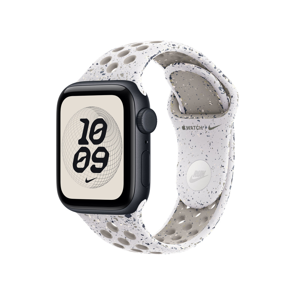 Apple Nike Sport Band – Armband – für Apple Watch 40 mm, Veiled Grey, M/L, Polymer