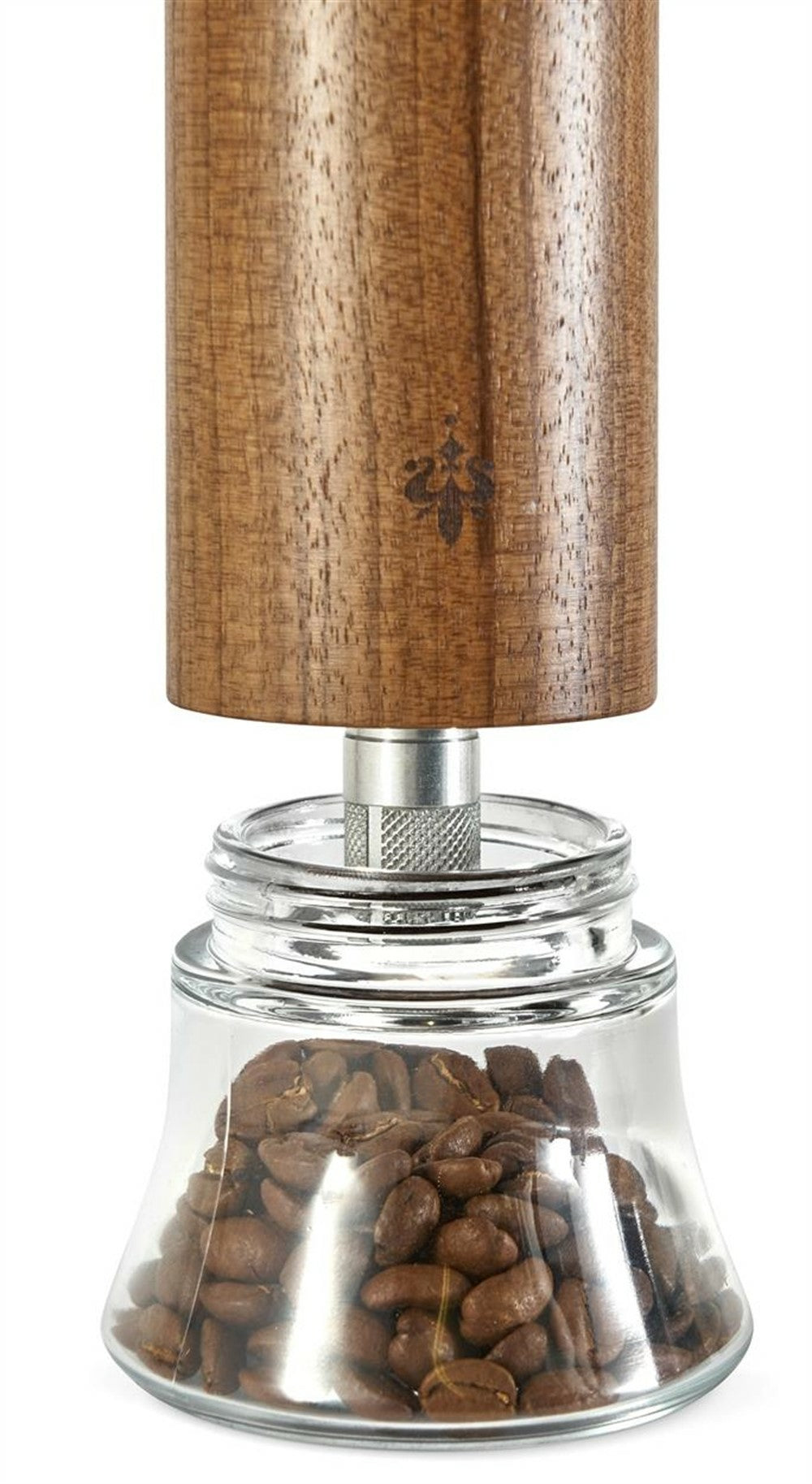 Eureka Hand-Kaffeemühle BabyGrinder – 40 g, Kegelmahlwerk, Walnussholz – Braun