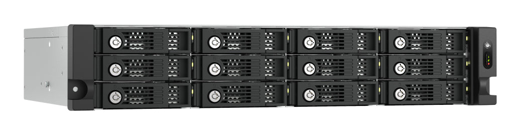 QNAP TL-R1200PES-RP – 12-Bay Rack 2U – für 2,5"/3,5" HDD/SSD, SATA