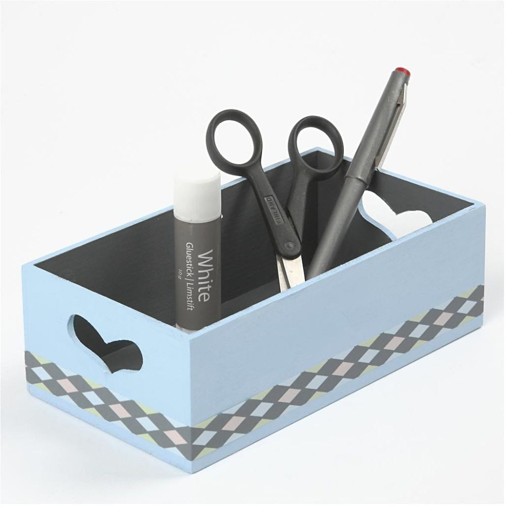 Creativ Company Aufbewahrungsbox (ohne Deckel) – Holz – Braun