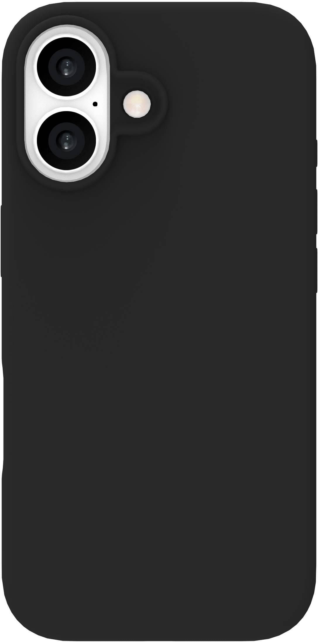 eSTUFF INFINITE (GRS) ROME Backcover – für Apple iPhone 17, MagSafe, Silikon, Schwarz, bis 2 m Sturzsicher