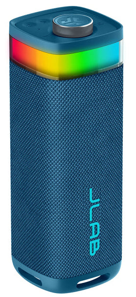 JLab JBuds Party – Party-Lautsprecher – 30 W, RGB-Beleuchtung, IP56, 12 h, Navy