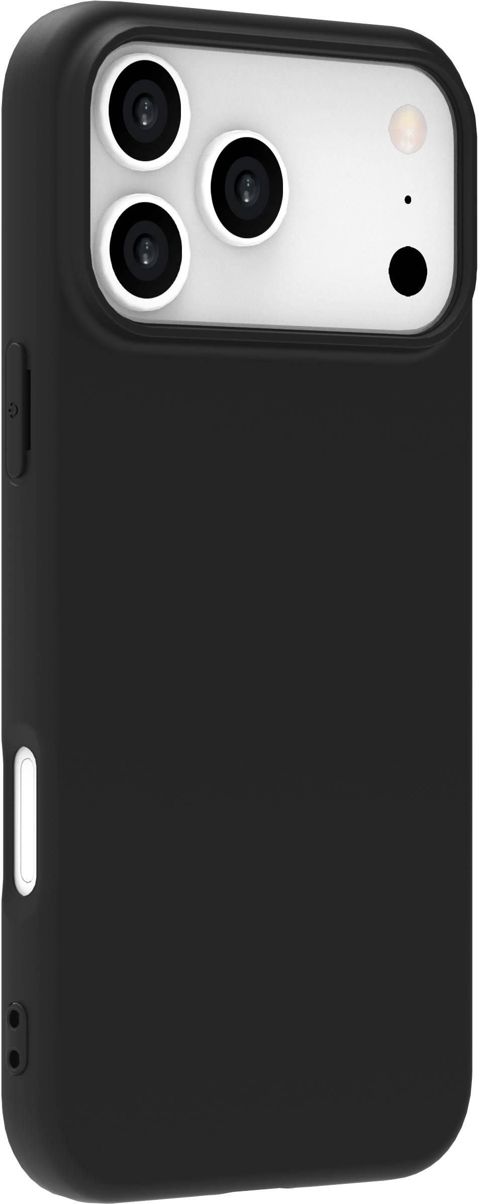eSTUFF INFINITE VIENNA Backcover – für Apple iPhone 17 Pro Max, MagSafe, TPU, Schwarz, bis 1,2 m sturzsicher