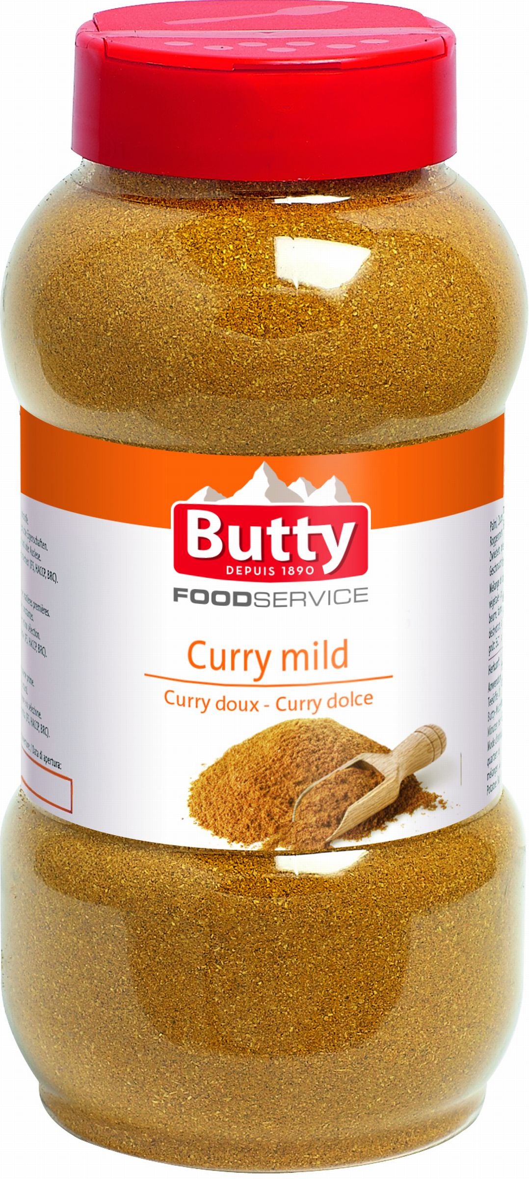 Butty Gewürzmischung Curry, mild – 370 g