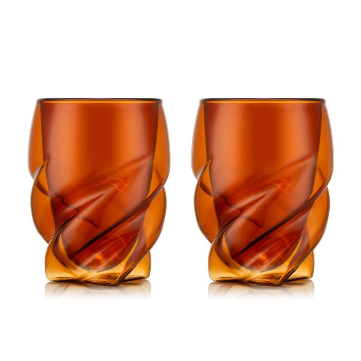 Bodum Pavina Paris Doppelwandglas – 0,27 l, Borosilikatglas, Rot, Doppelwandig, 6 Stück