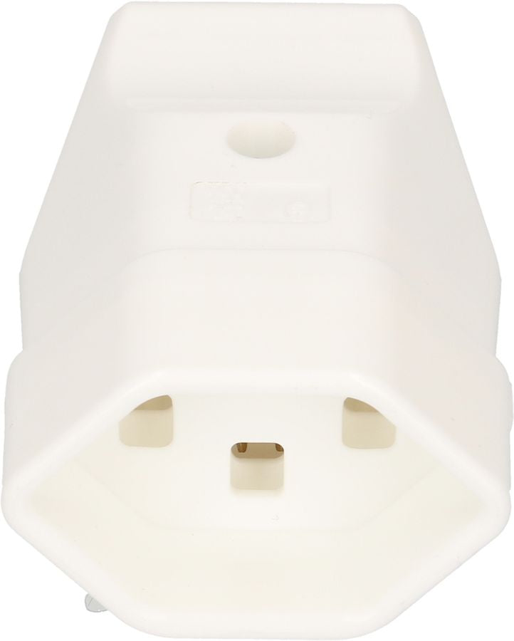 Max Hauri AG Max Hauri Adapterkabel, T23–Schraubklemme – Weiss