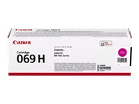 Canon Toner 069H – magenta, 5500 Seiten – für Farb-Laserdrucker/Multifunktionsgeräte