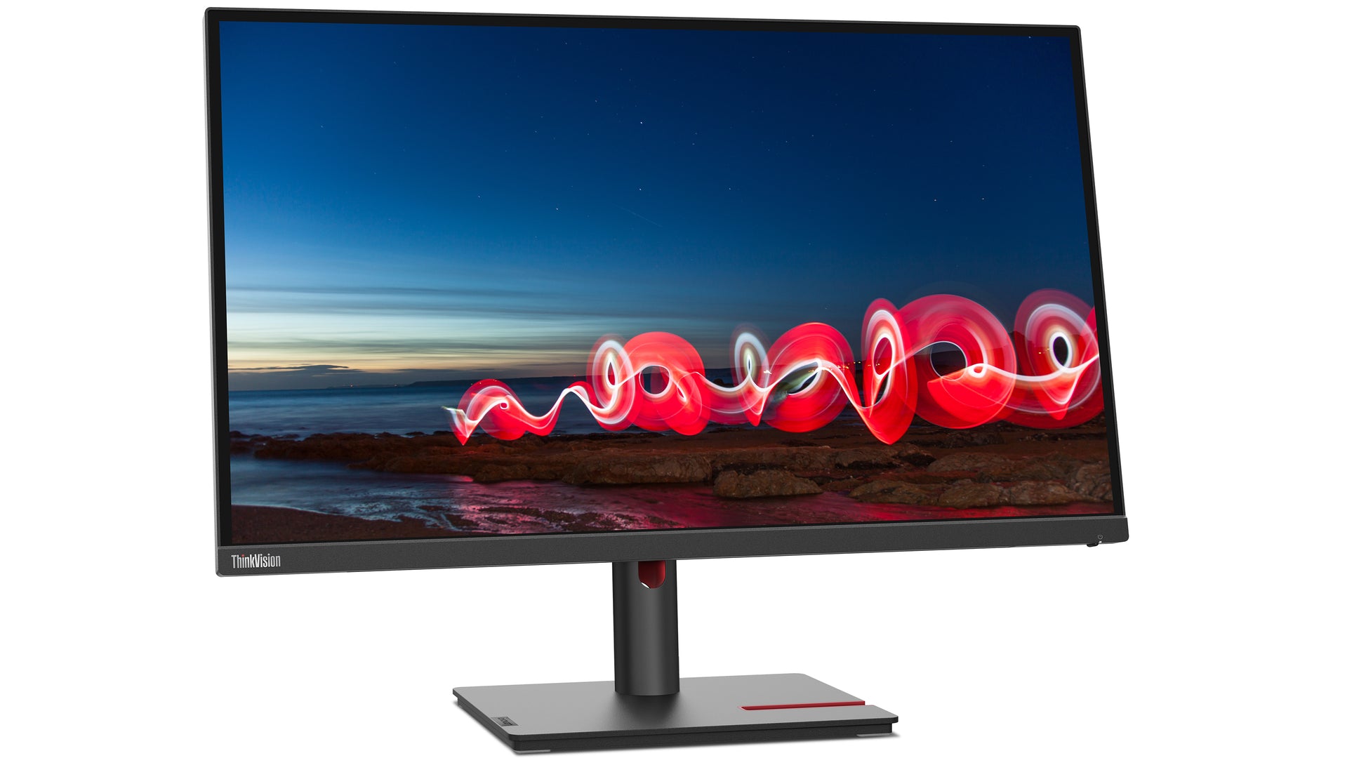 Lenovo ThinkVision T27i-30 – Monitor, 27", 1920 × 1080 (Full HD), IPS, 60 Hz, VESA 100 × 100, Schwarz