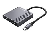 Sandberg 136-44 Dockingstation – USB-C, 2× HDMI, 1× USB-A, für Windows 10/Windows 11
