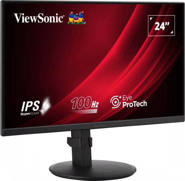 ViewSonic VG2408A-MHD – Monitor, 24", 1920 × 1080 (Full HD), 250 cd/m²