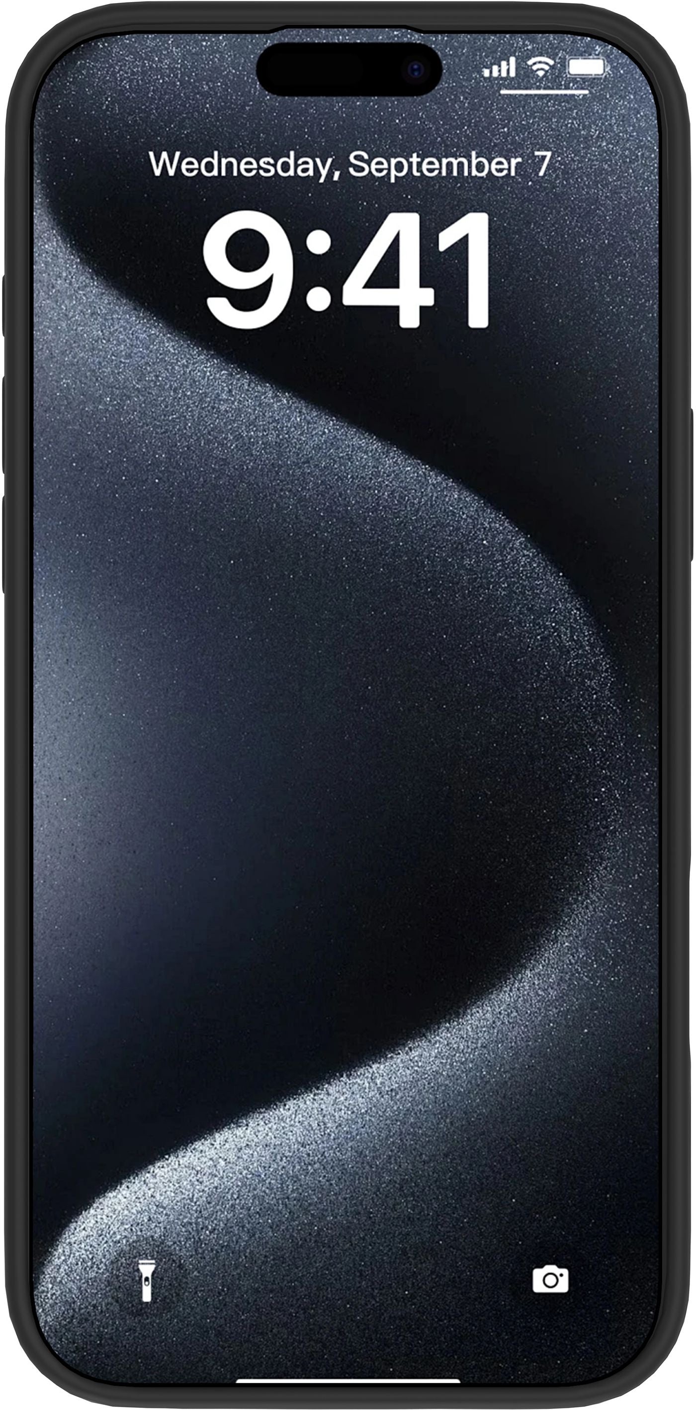 eSTUFF INFINITE RIGA Backcover – für Apple iPhone 16, PC+Silikon, Schwarz