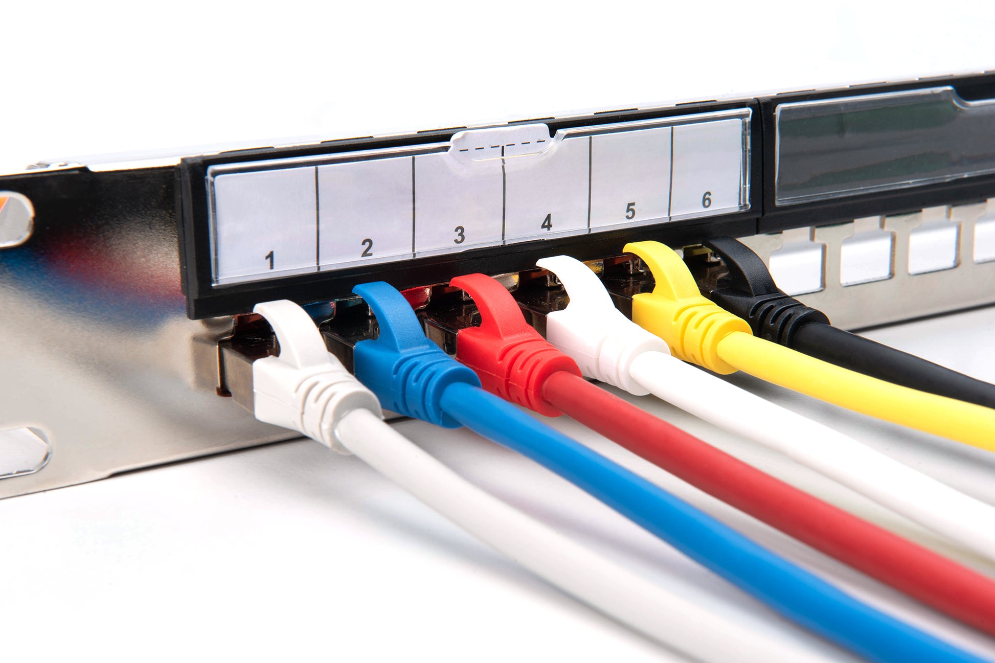 Digitus Patchpanel – 24× RJ‑45, galvanisierter Stahl, 1U, metallisch