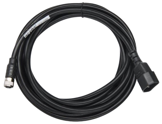 Zebra M12–IEC Stromkabel – 3,5 m, schwarz, für Zebra FXR90