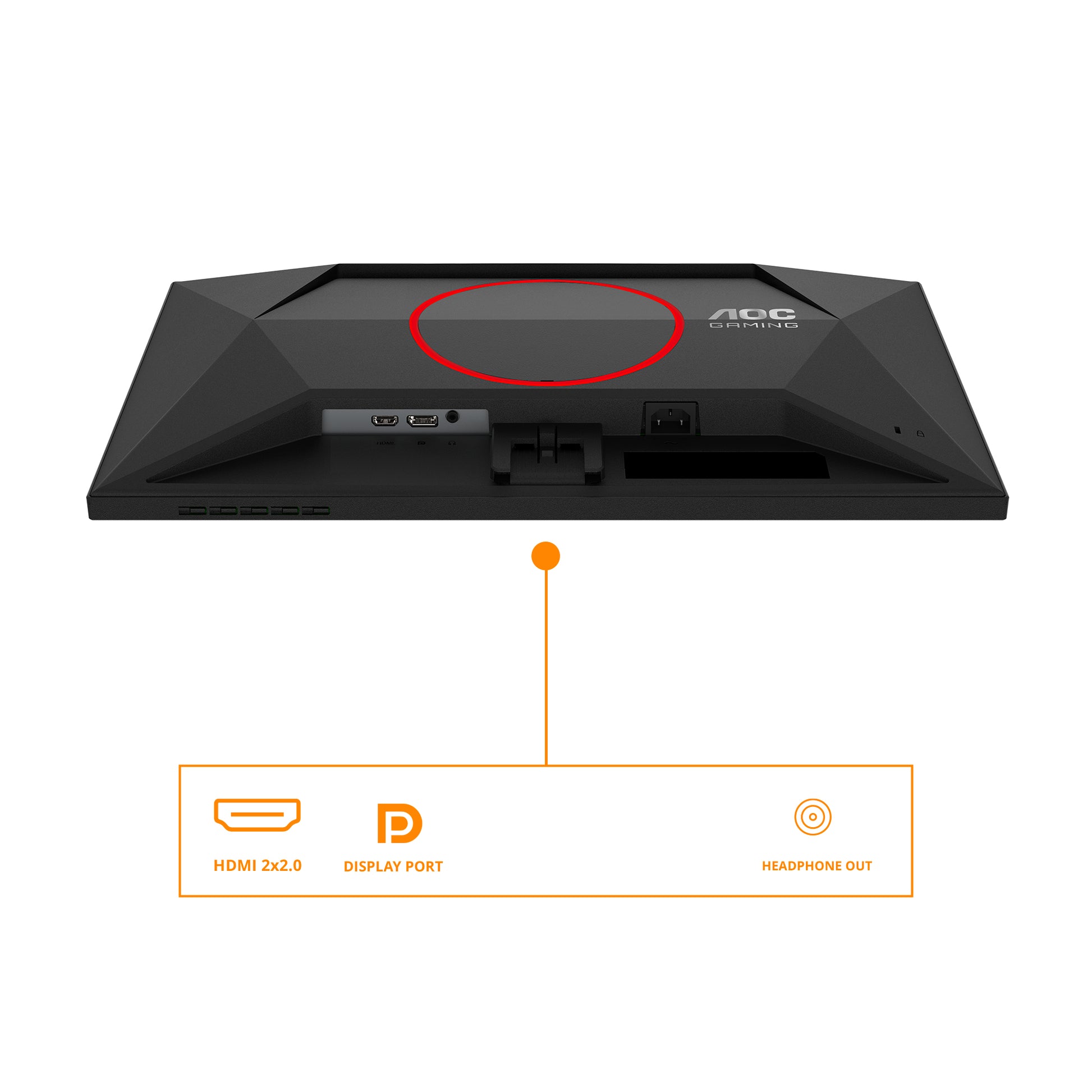 AOC Q24G4RE – Monitor, 23,8", 2560 × 1440 (WQHD), VA, 180 Hz, Adaptive Sync, Schwarz