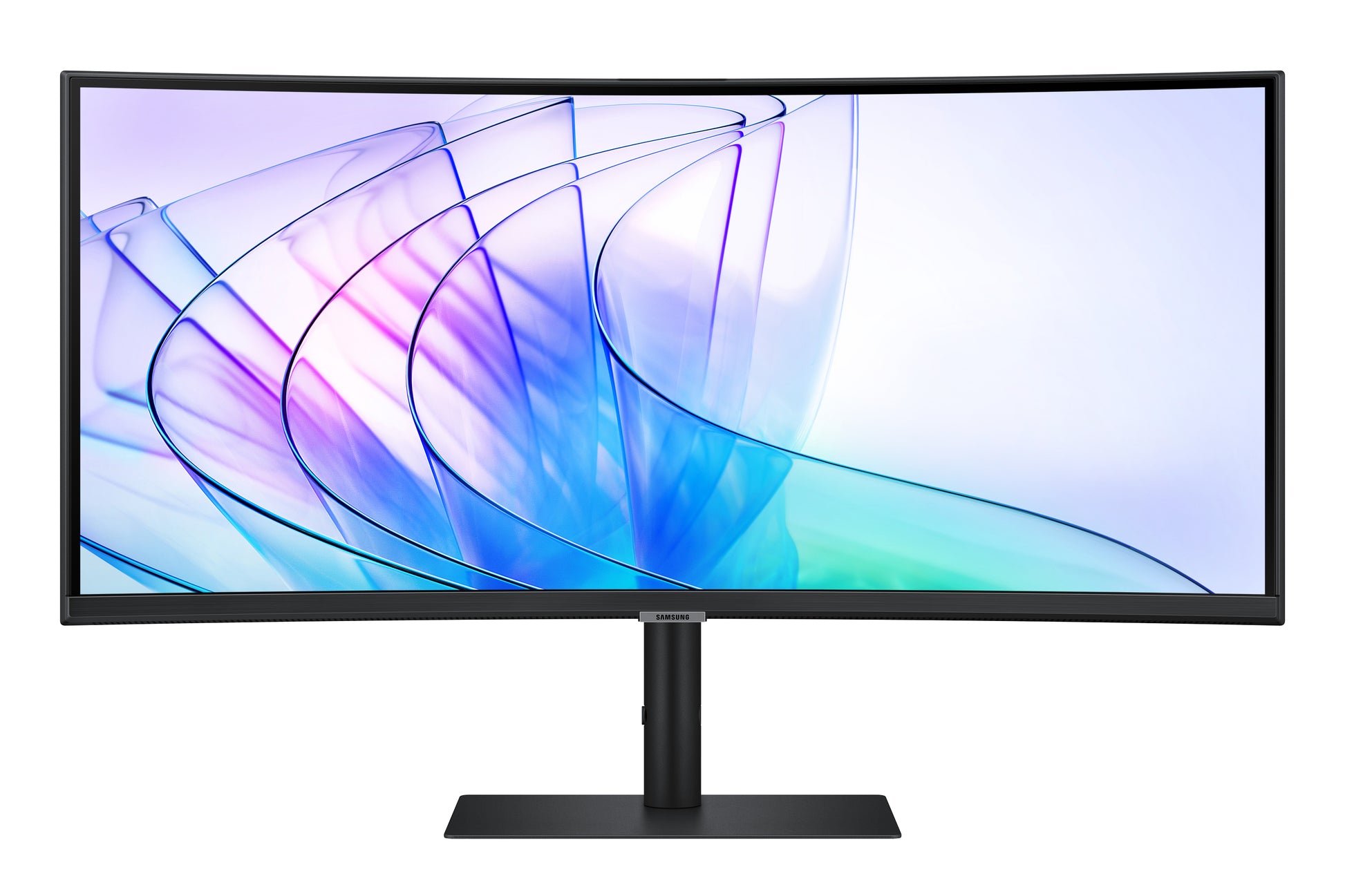 Samsung S65Vc – 34" Curved, 3440 × 1440 (UWQHD), VA, 100 Hz, USB‑C 90 W, Webcam, KVM, LAN